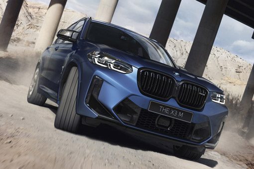 BMW X3 M front end close-up