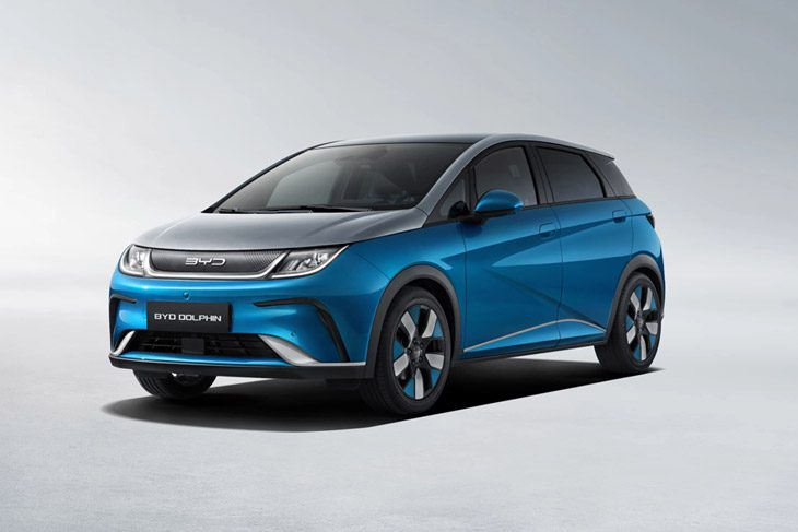 BYD Dolphin Front Three-Quarter