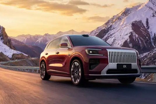 Zeekr 8X undergoes road testing in high latitudes