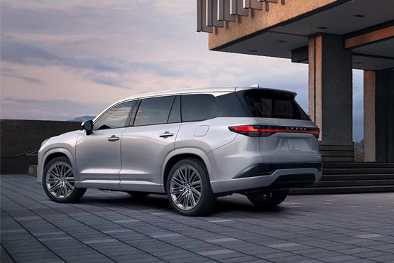 2026 Lexus TX 350 Luxury AWD shown in Celestial Silver Metallic