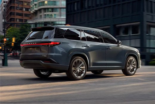 2026 Lexus TX 350 Luxury AWD shown in Incognito exterior color.