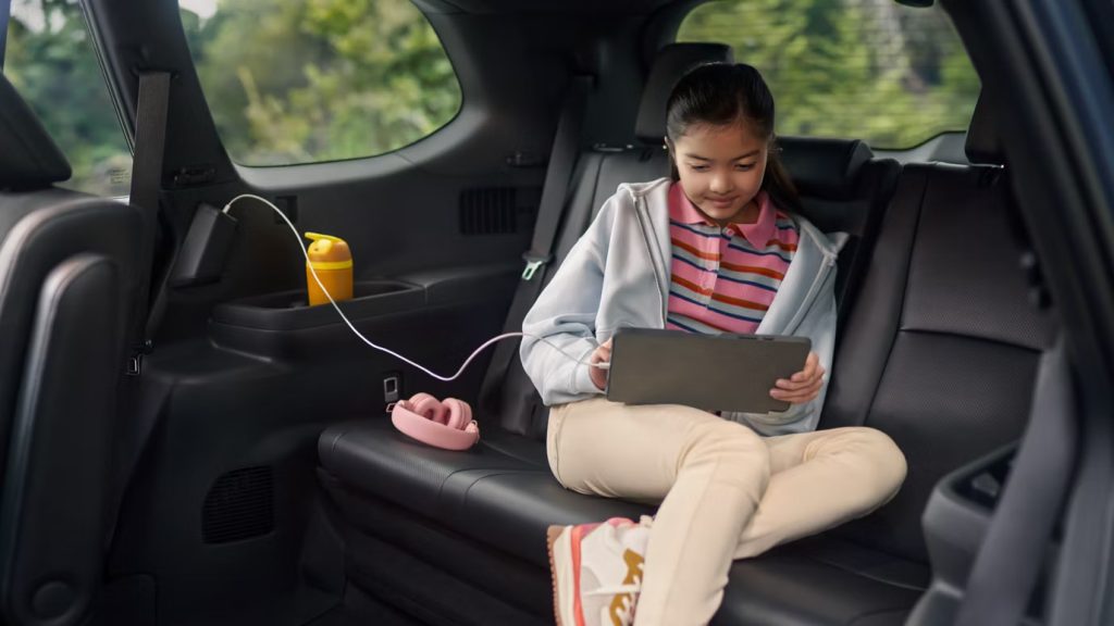 2026 Toyota Grand Highlander Hybrid MAX Platinum third-row seats