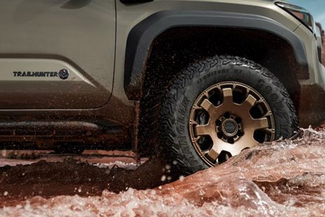 2026 Toyota Tacoma Trailhunter 33-inch Goodyear off-road tires
