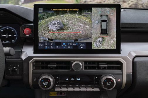 2026 Toyota Tacoma offers an optional 14-inch multimedia touchscreen