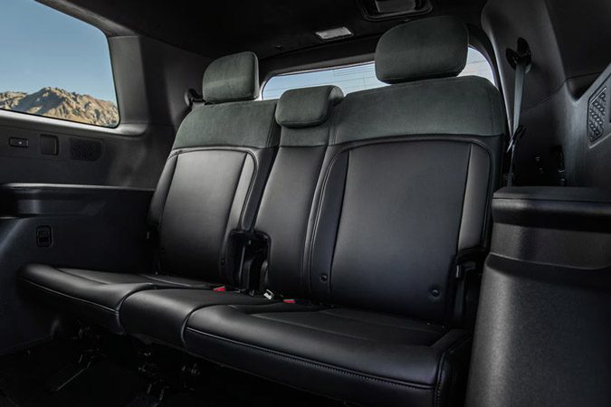 2027 Kia Telluride Hybrid third-row seats