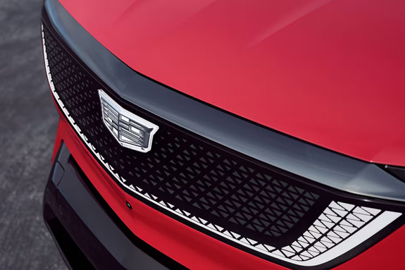 A Close Up of the Grille on a 2026 OPTIQ