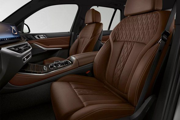 BMW X5 leather seats