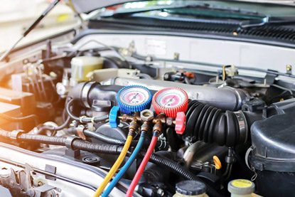 Car air conditioning refrigerant replenishment