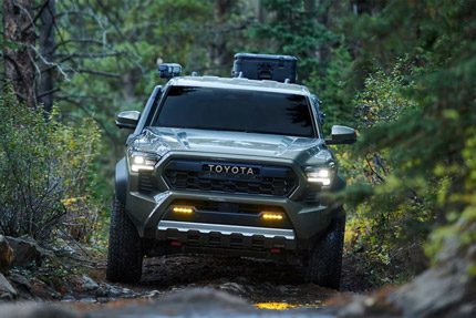 Front view of the 2026 Toyota Tacoma Trailhunter