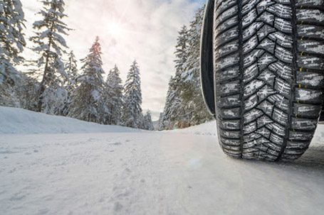 Winter tire tread depth