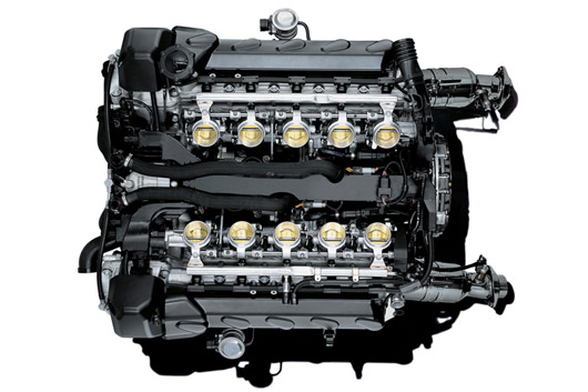 2005 BMW M5 E60 V10 engine structure