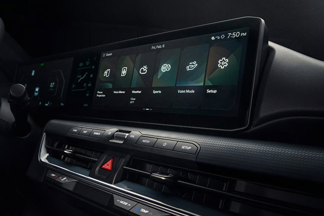 2026 Kia K4 Sedan Information Display Screen