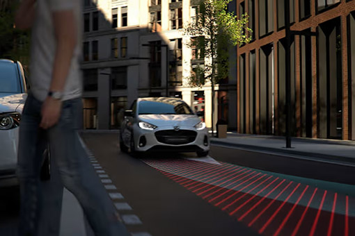 2026 Mazda2 Hybrid Lane Keeping Assist
