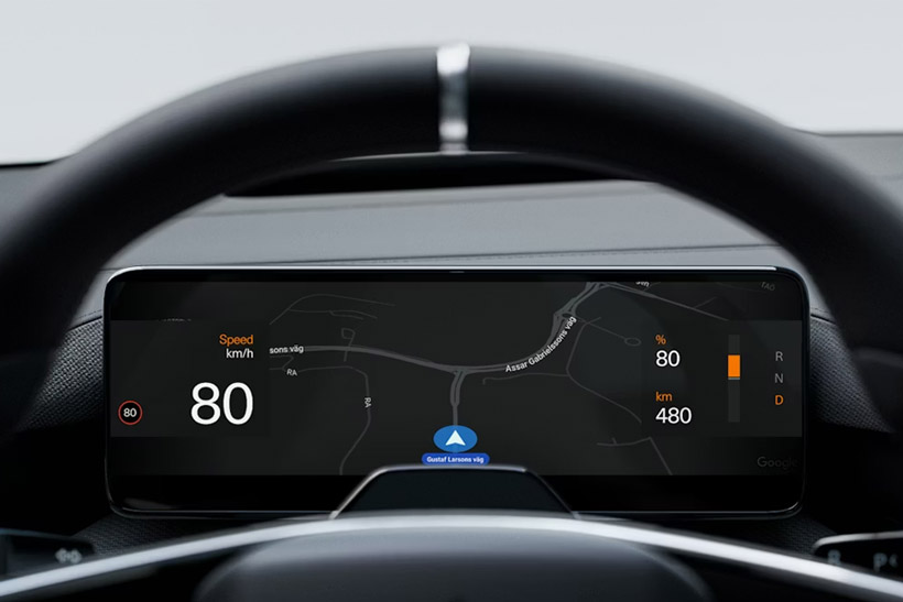 2026 Polestar 4 Digital Instrument Panel