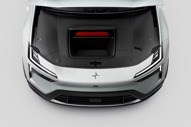 2026 Polestar 4 front trunk