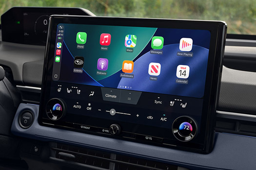 2026 Subaru Trailseeker 14-inch central control display