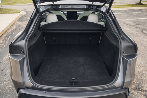 2026 Tesla Model Y trunk