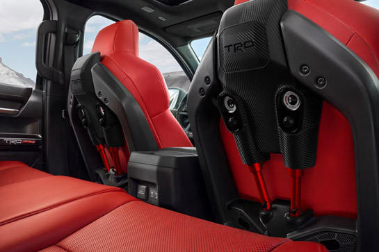 2026 Toyota Tacoma TRD Pro IsoDynamic Performance Front Seats