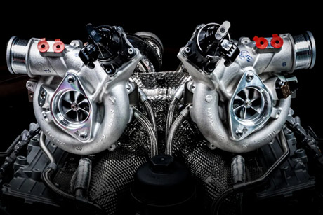Automotive engine turbocharger