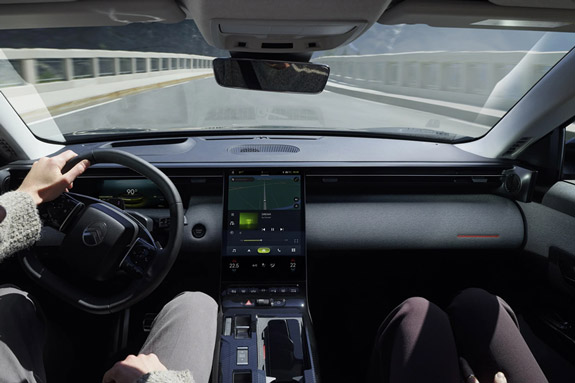 Interior view of the 2026 Citroën C5 Aircross