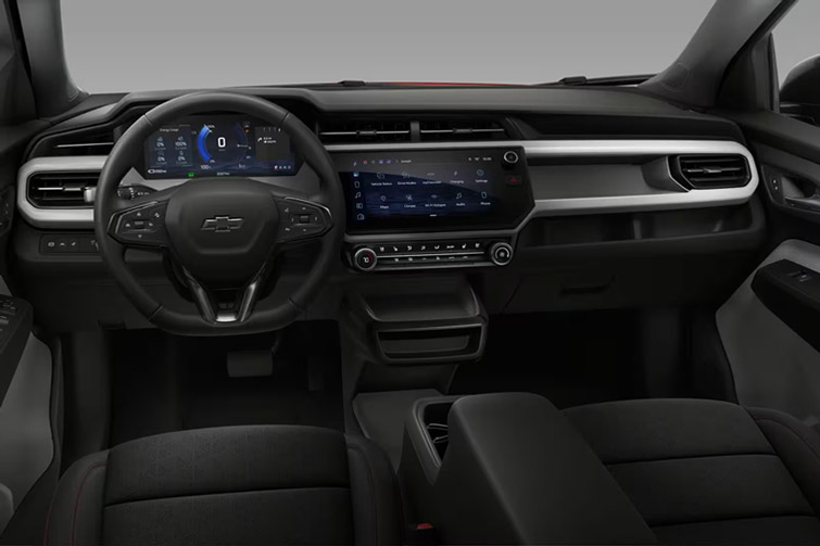 Interior view of the 2027 Chevrolet Bolt RS