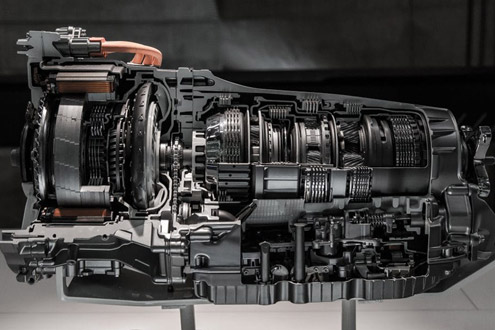 Internal structure of automatic transmission