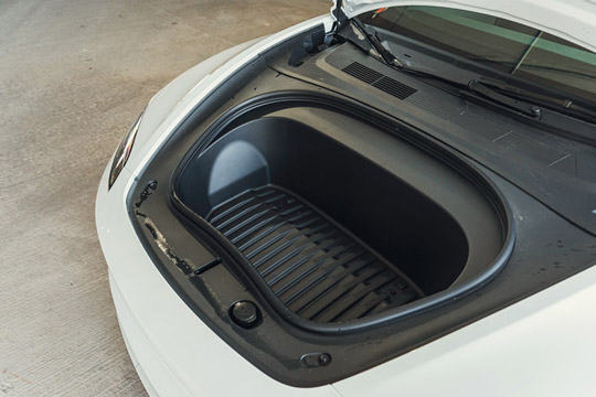 2026 Tesla Model 3 front trunk space