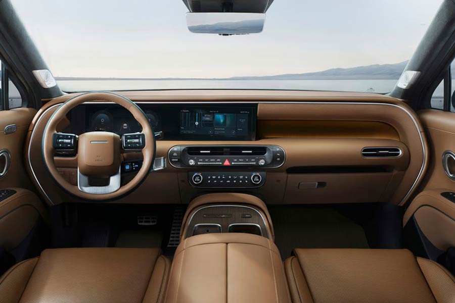 Interior of the 2026 Hyundai Palisade Hybrid